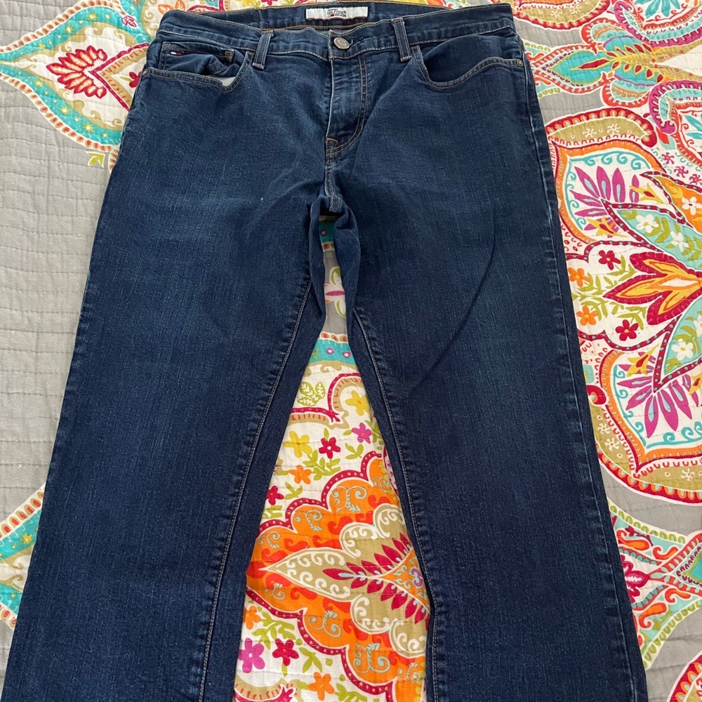 Tommy Hilfiger blue jeans  Straight Droite 34x32
